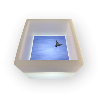 Voda - Podložka na světelný stůl KOSTKA